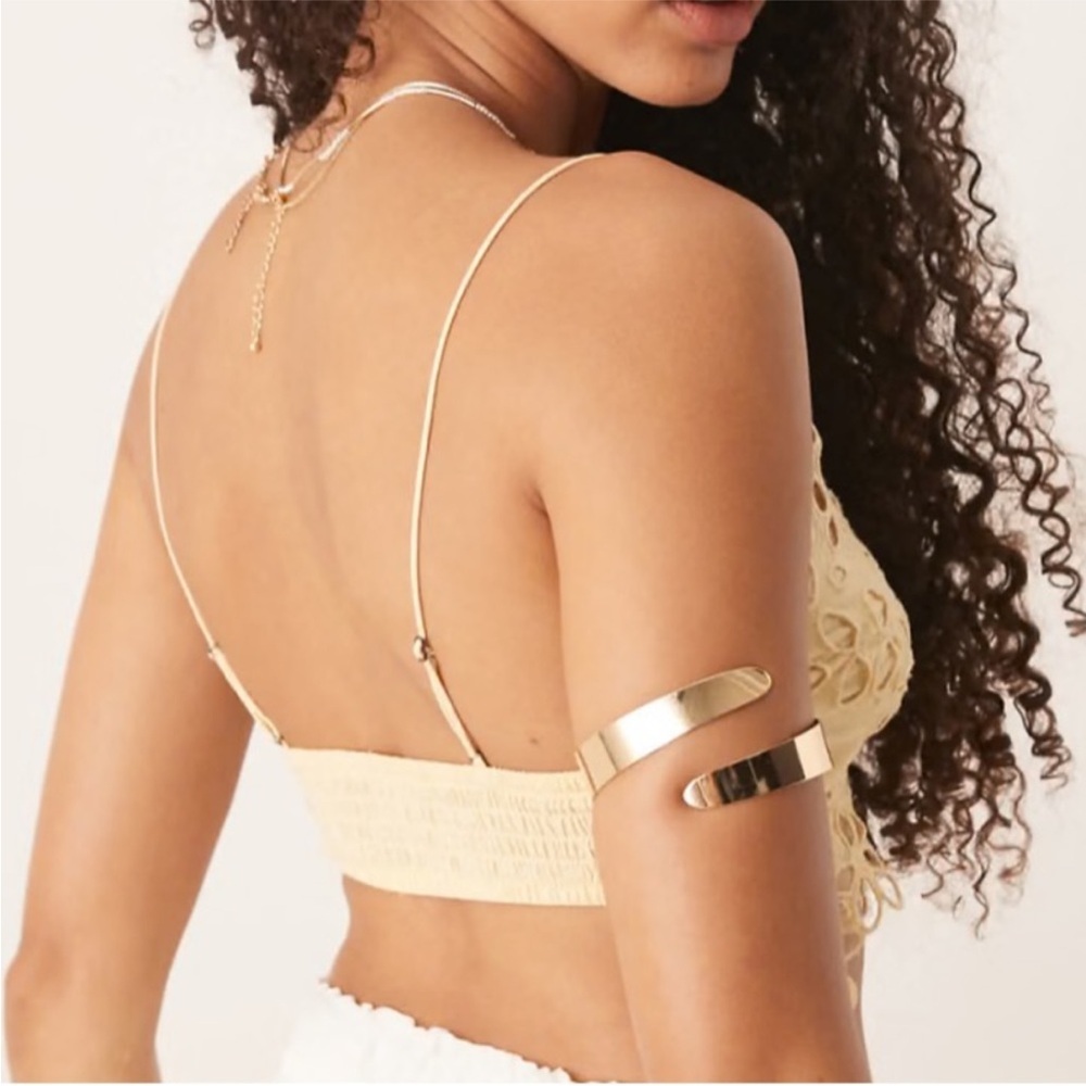 Free People Asteria Bralette in Banana Cream Size XS, S, M & L $48 Retail NWT - Picture 3 of 12